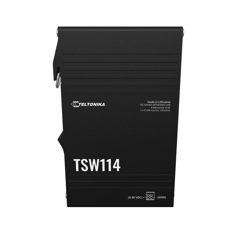 Load 3D model into Gallery viewer, TSW114 - Gigabit Din Rail Ethernet Switch
