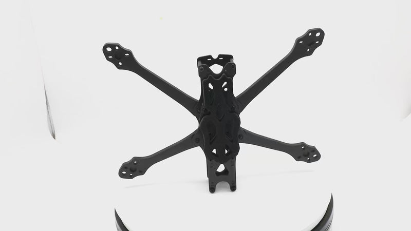 Load and play video in Gallery viewer, APEX Carbon Fiber Quadcopter Frame Kit with 3D Printed Parts
