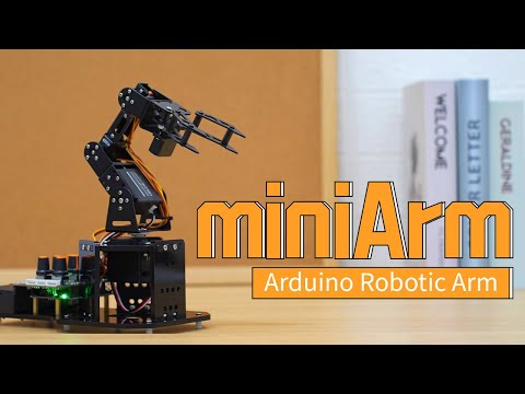 Load and play video in Gallery viewer, miniArm Open-Source AI Robotic Arm

