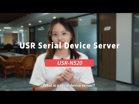 Load and play video in Gallery viewer, Serial to Ethernet - USR-N520
