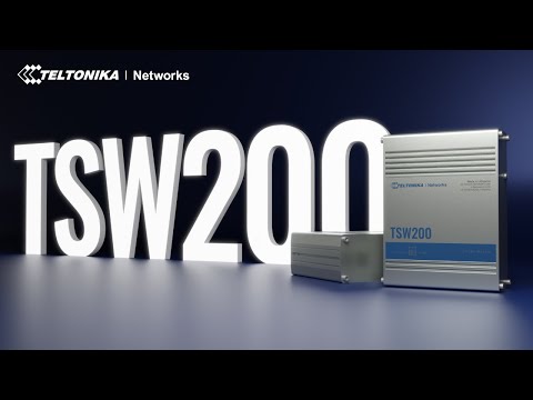 Load and play video in Gallery viewer, TSW200 - Industrial POE+ Ethernet Switch
