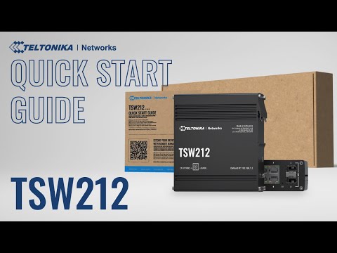 Load and play video in Gallery viewer, TSW212 - Managed Ethernet Switch
