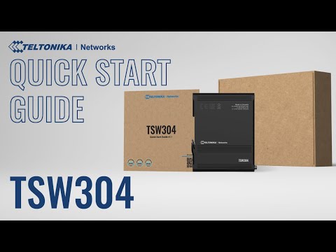 Load and play video in Gallery viewer, TSW304 - Din Rail Ethernet Switch
