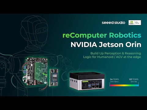 Load and play video in Gallery viewer, reComputer Robotics J401 Carrier Board for Jetson Orin Nano/Orin NX
