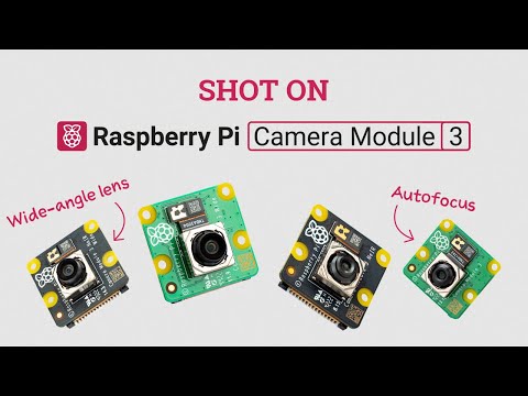 Load and play video in Gallery viewer, Raspberry Pi Camera Module 3
