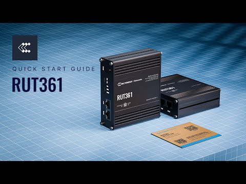 Load and play video in Gallery viewer, RUT361 - Industrial Cellular Router
