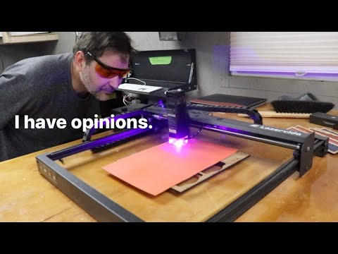 Load and play video in Gallery viewer, Lazervida 10W Diode Laser Cutter &amp; Engraver
