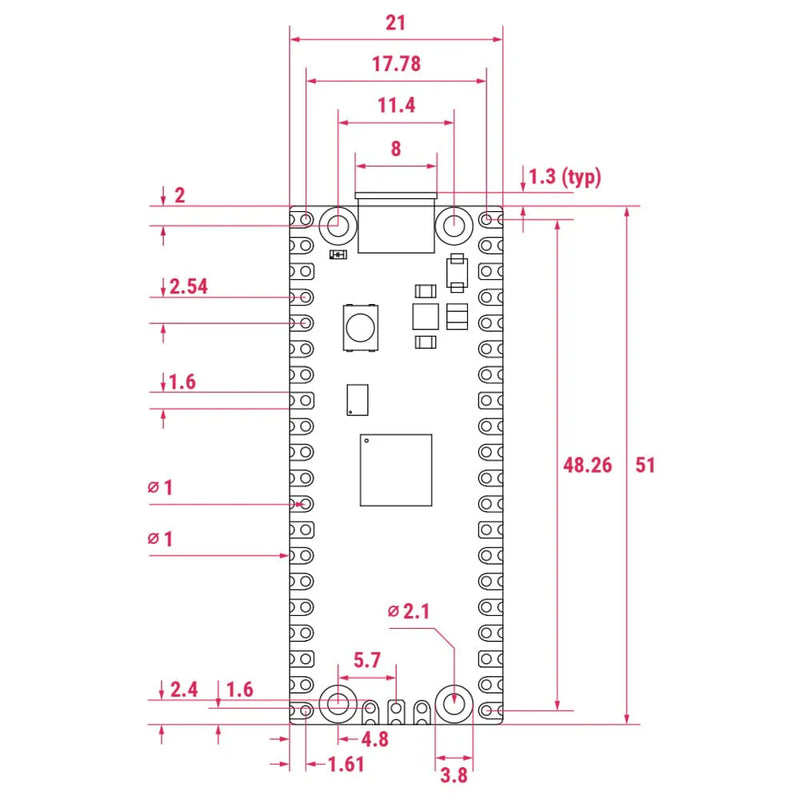 Load image into Gallery viewer, Raspberry Pi Pico 2
