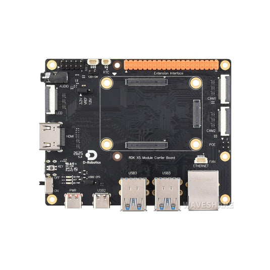 D-Robotics RDK X5 MD Carrier Board For RDK X5 Module, Suitable For All Variants Of RDK X5 MD Module
