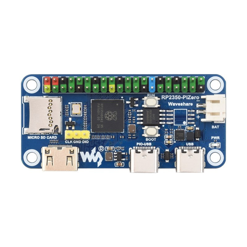 RP2350-PiZero Development Board, Based On The Raspberry Pi RP2350