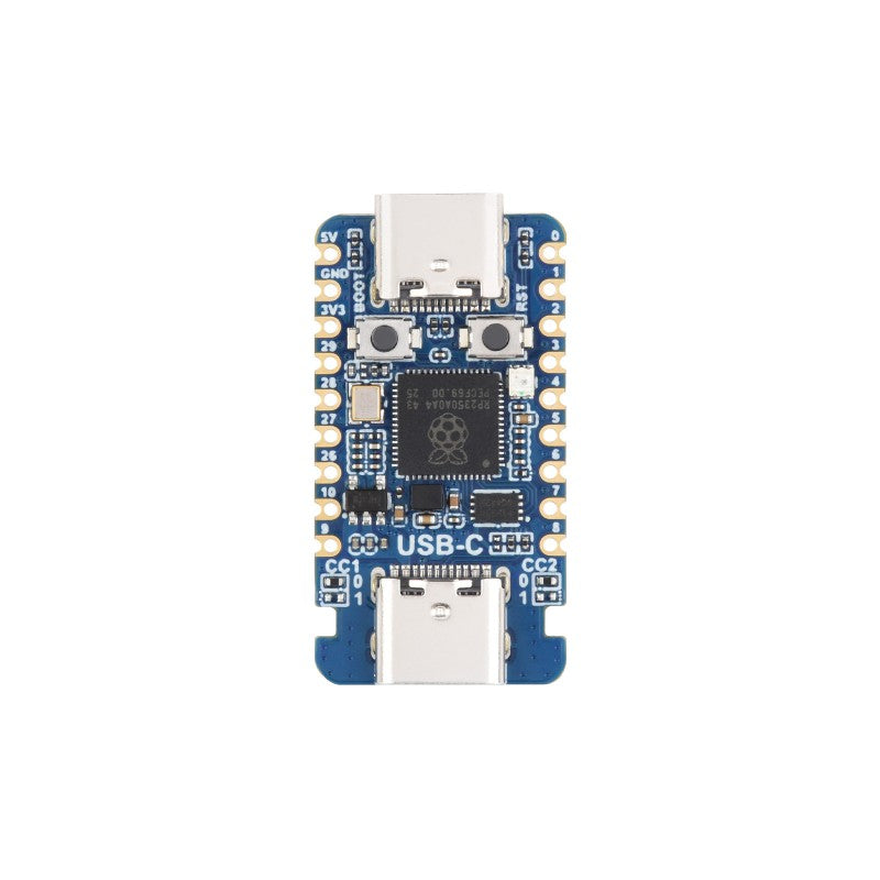RP2350 USB-C Microcontroller Development Board with Raspberry Pi RP2350A