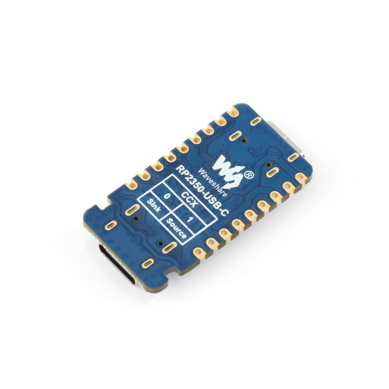 RP2350 USB-C Microcontroller Development Board with Raspberry Pi RP2350A