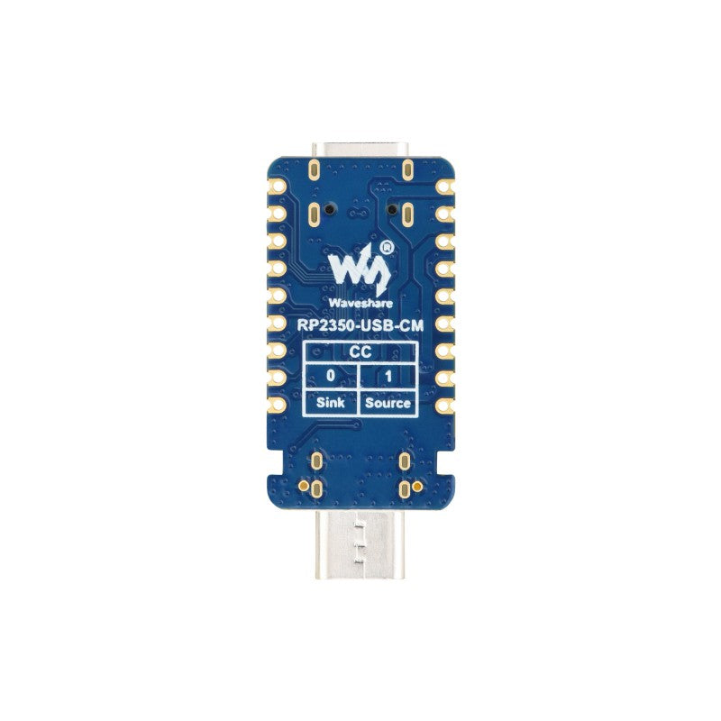 RP2350 USB-C Microcontroller Development Board with Raspberry Pi RP2350A
