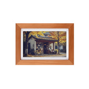 7.3inch E6 Full Color E-Paper With Solid Wood Photo Frame For Raspberry Pi Zero