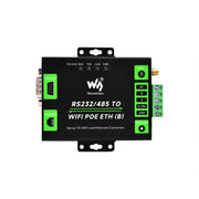 Industrial Grade Serial Server RS232/485 To WiFi and Ethernet with POE, Modbus Gateway, MQTT Gateway