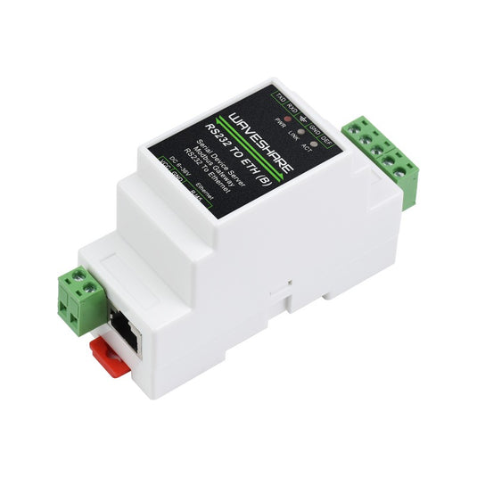 Industrial serial server, RS485 to RJ45 Ethernet, TCP/IP to serial