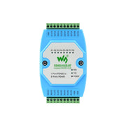 Industrial-grade Isolated 8-ch RS485 Hub, Rail-mount Support, Wide Baud rate Range