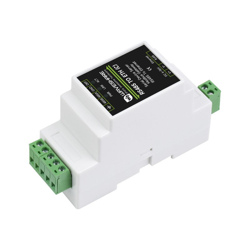 Load image into Gallery viewer, Industrial serial server, RS485 to RJ45 Ethernet, TCP/IP to serial
