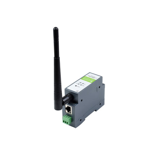 Rail-Mount Serial Server, RS485 to WIFI/Ethernet Module, Modbus MQTT Gateway