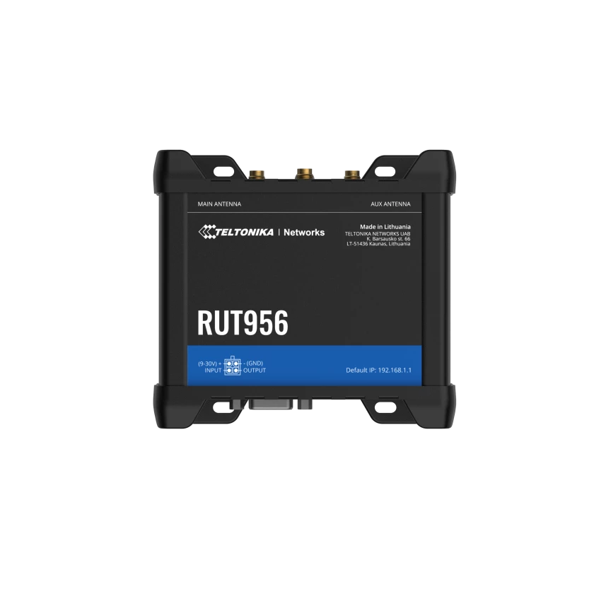 Think Code Rapid Router RUT956 Industrial Cellular Router Teltonika Networks – ThinkRobotics.com