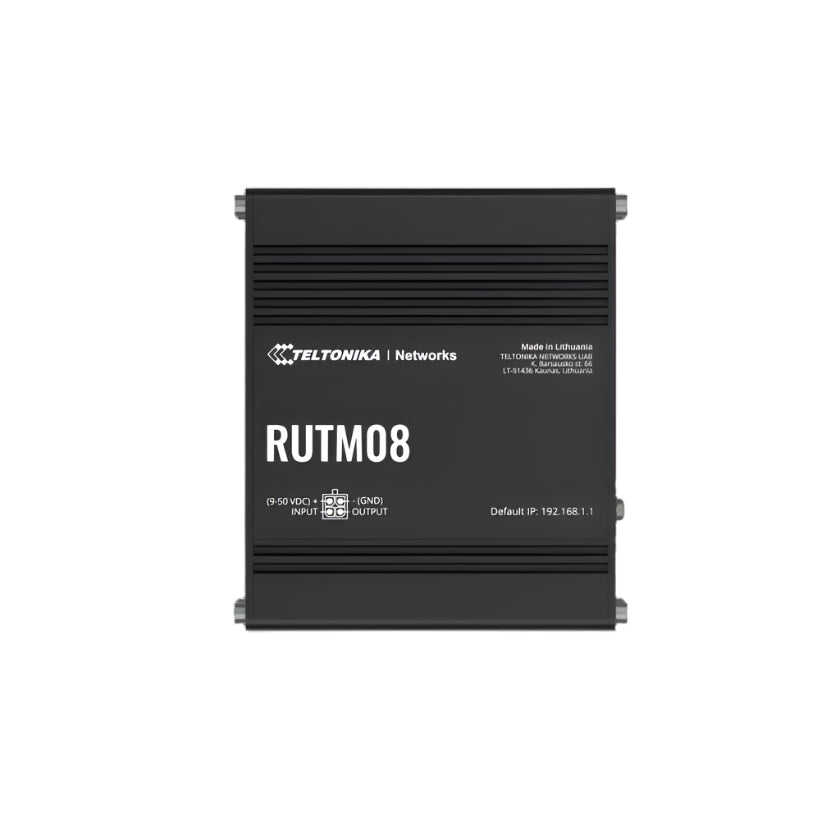 Think Code Rapid Router RUTM08 Industrial Wired Router with 4 Gigabit Ports – ThinkRobotics.com