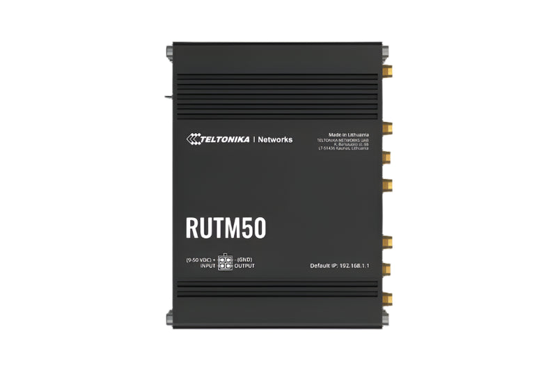 Tnik Router RUTM50 Cellular 5G Router - Teltonika Networks – ThinkRobotics.com