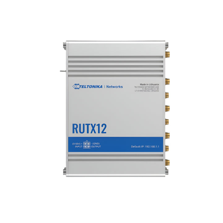 RUTX12 - Dual Lte Cat 6 Industrial Cellular Router