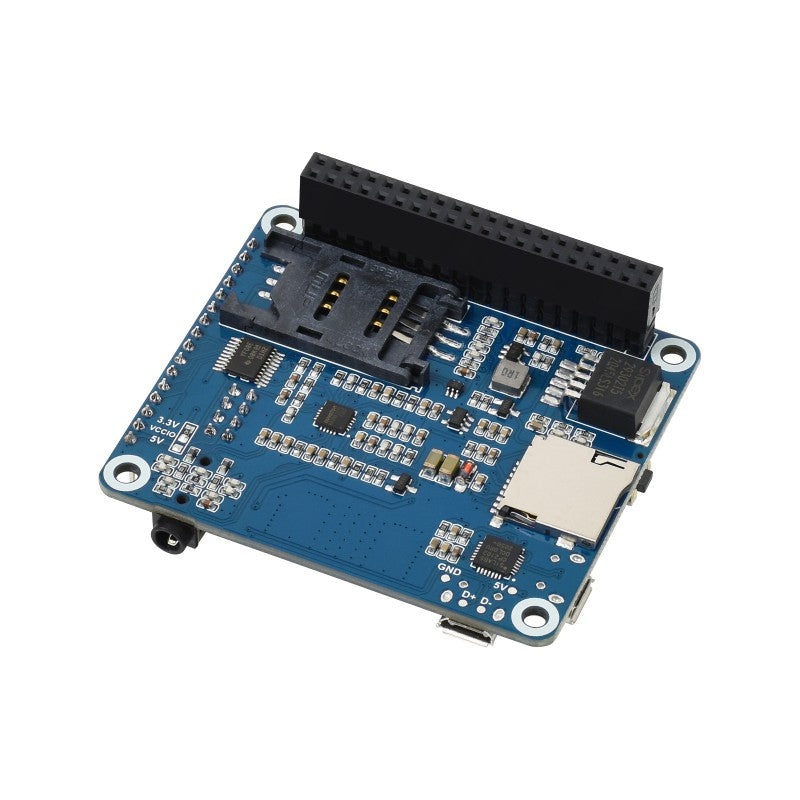 Load image into Gallery viewer, SIM7600E-H 4G HAT for Raspberry Pi, LTE Cat-4 4G / 3G / 2G, GNSS
