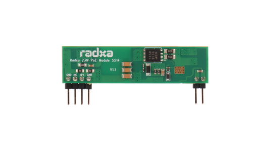 Radxa 25W PoE+ Module 5514 - Compatible for ROCK 5 ITX / ITX+