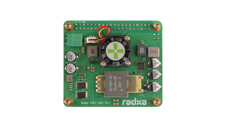 Radxa 25W PoE+ HAT