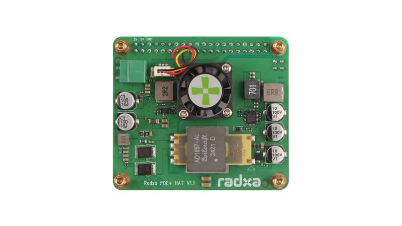 Load image into Gallery viewer, Radxa 25W PoE+ HAT
