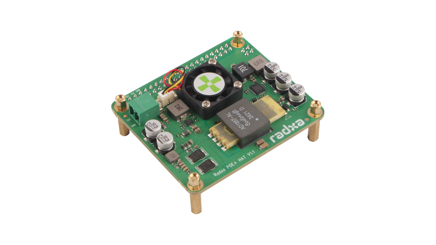 Radxa 25W PoE+ HAT