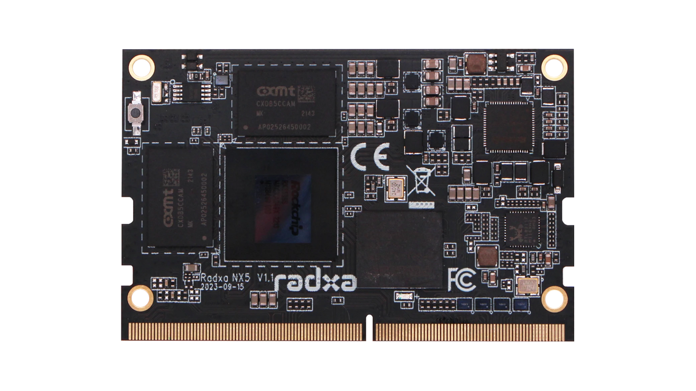 Radxa NX5 (mEdge-RK3588S)