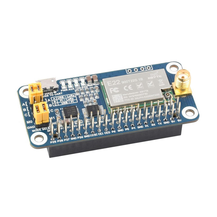 Waveshare SX1262 LoRa HAT for Raspberry Pi 868M