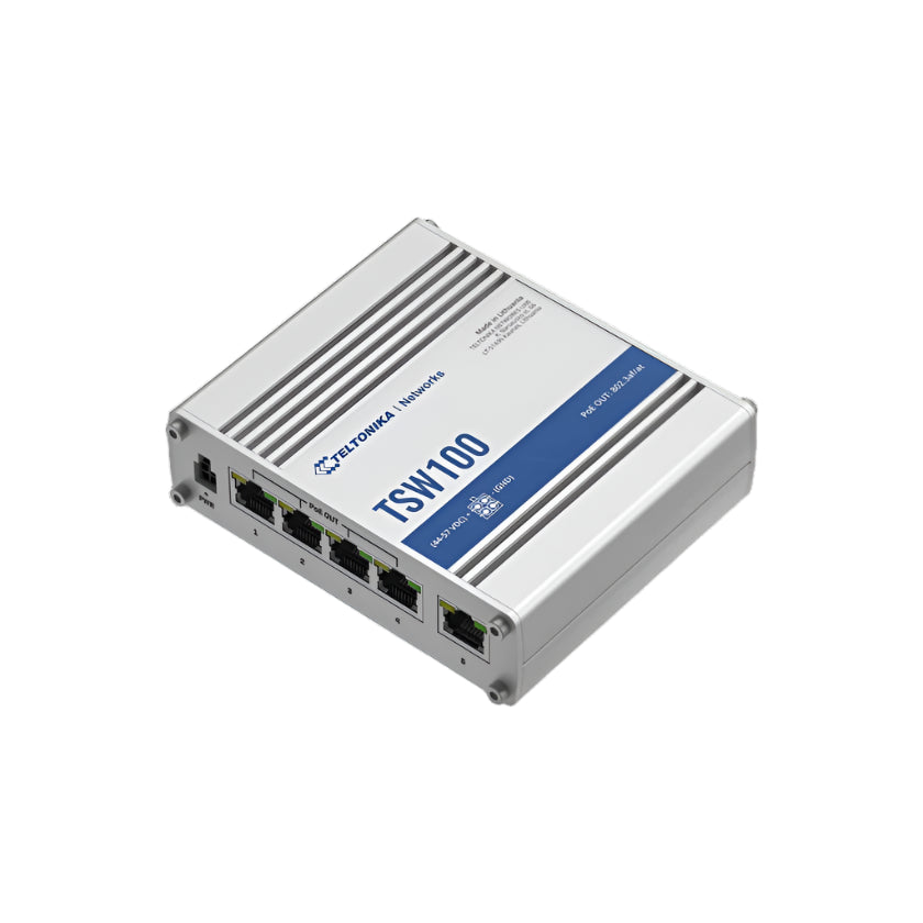 TSW100 - Industrial POE+ Ethernet Switch