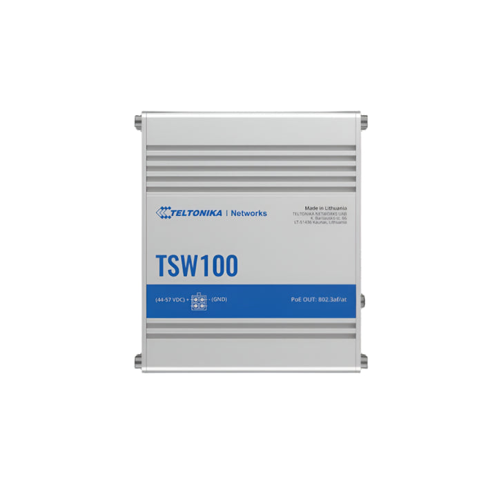 TSW100 - Industrial POE+ Ethernet Switch