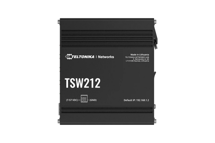 TSW212 - Managed Ethernet Switch