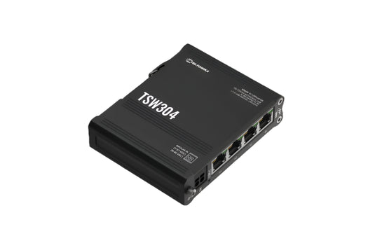 TSW304 - Din Rail Ethernet Switch