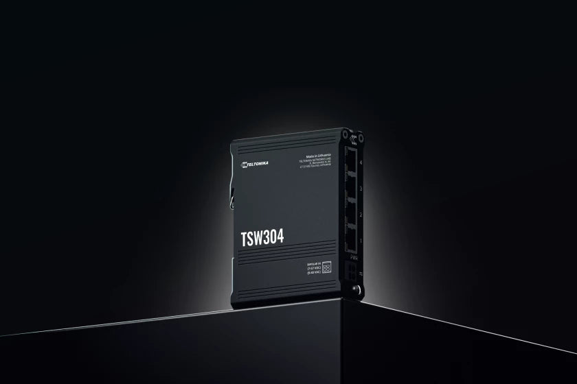 TSW304 - Din Rail Ethernet Switch