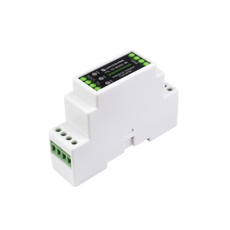 Load image into Gallery viewer, Rail-mount TTL To RS232 Galvanic isolated Converter
