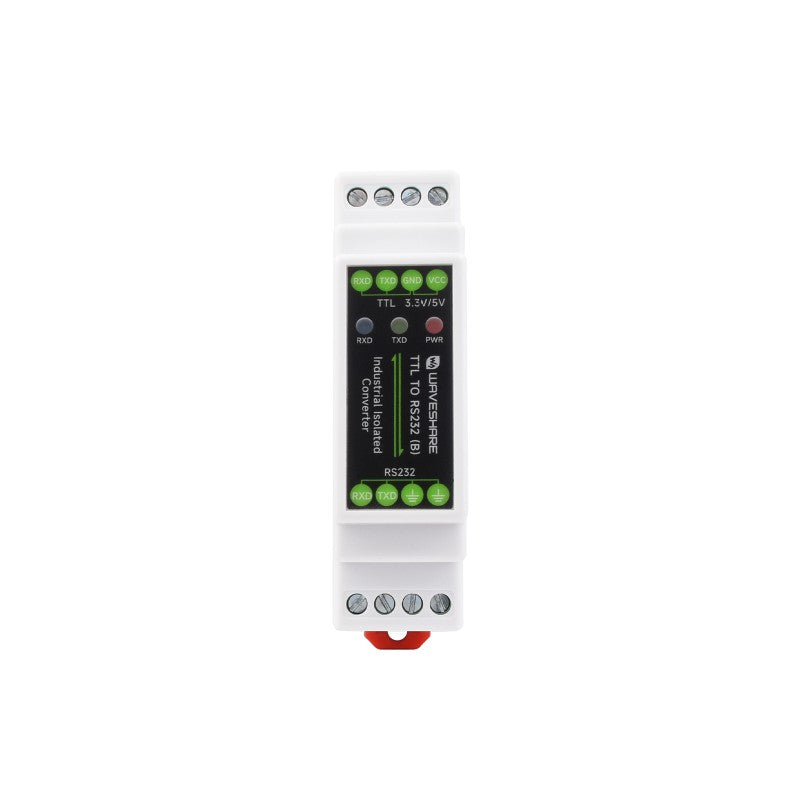 Load image into Gallery viewer, Rail-mount TTL To RS232 Galvanic isolated Converter
