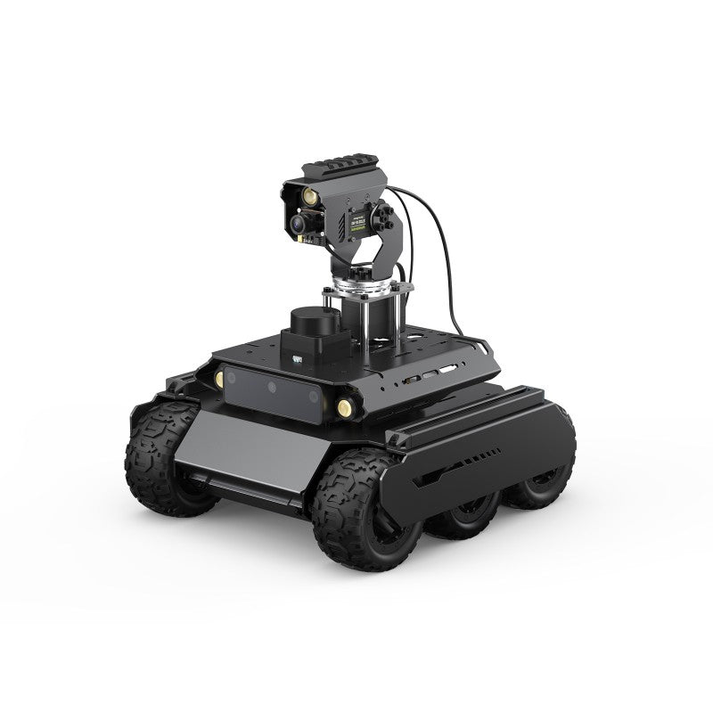 UGV Rover ROS 2 Open-source 6 Wheels 4WD AI Robot for Raspberry Pi