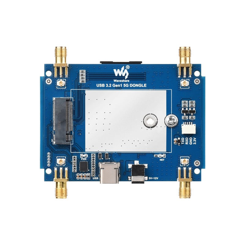 5G DONGLE Expansion Board, USB 3.2 Port