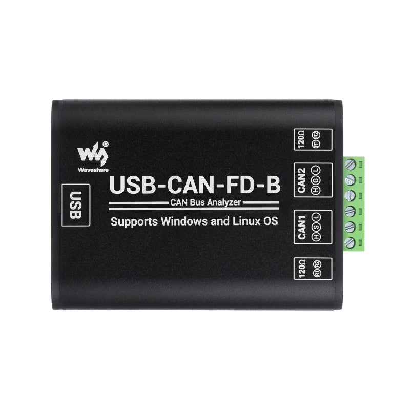 Industrial Grade CAN/CAN FD Bus Data Analyzer, USB To CAN FD Adapter - Windows & Linux