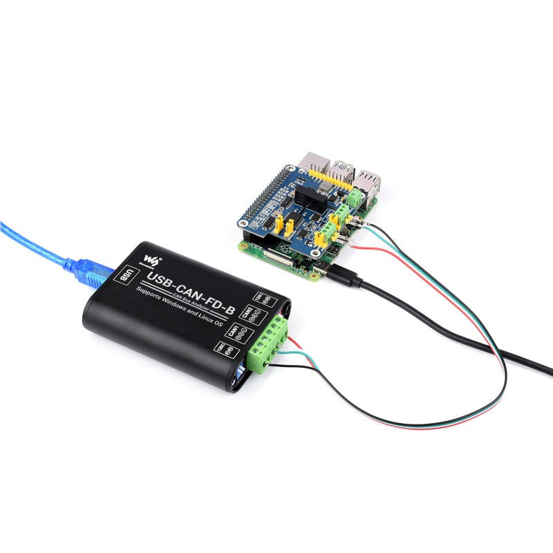 Industrial Grade CAN/CAN FD Bus Data Analyzer, USB To CAN FD Adapter - Windows & Linux