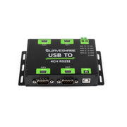 Industrial Isolated USB To 4-Ch RS232 Converter, USB To Serial Adapter