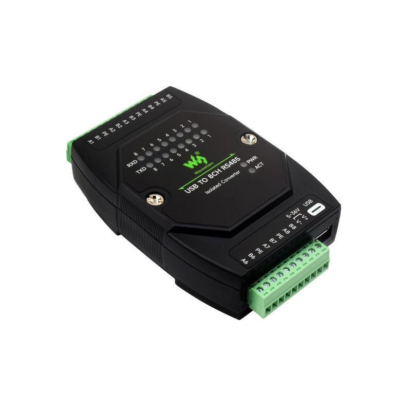 USB TO 8CH RS485 Industrial Grade Isolated Converter