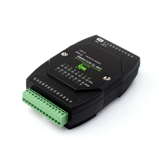 USB TO 8CH RS485 Industrial Grade Isolated Converter