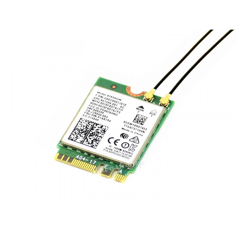 AC8265 Wireless NIC, Dual-Band Wi-Fi 5, Bluetooth 4.2, High Speed and Low Latency