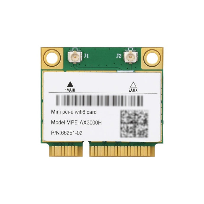 Wireless MINIPCIE AX200 NIC, Gigabit Dual-Band Wi-Fi 6